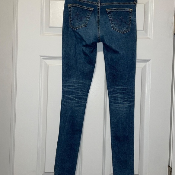 Ag Adriano Goldschmied Jeans Super Skinny Ankle Women’s Size 25R - Picture 6 of 8